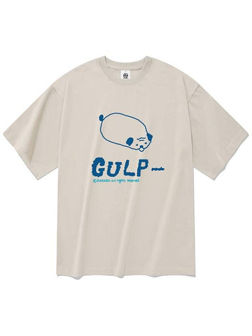 gulf short sleeve t shirt beige - RADINEO - BALAAN 1