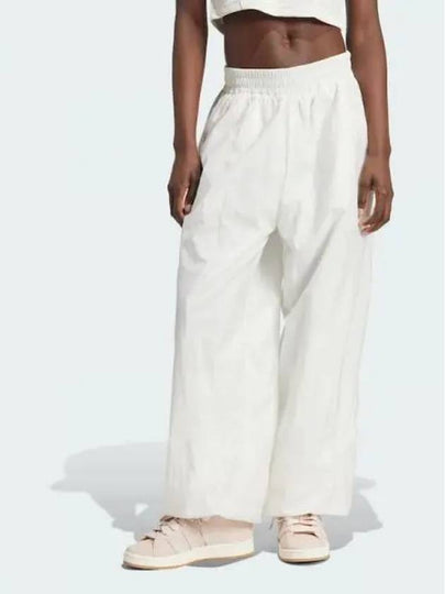 Wide Leg Woven Track Pants White - ADIDAS - BALAAN 2