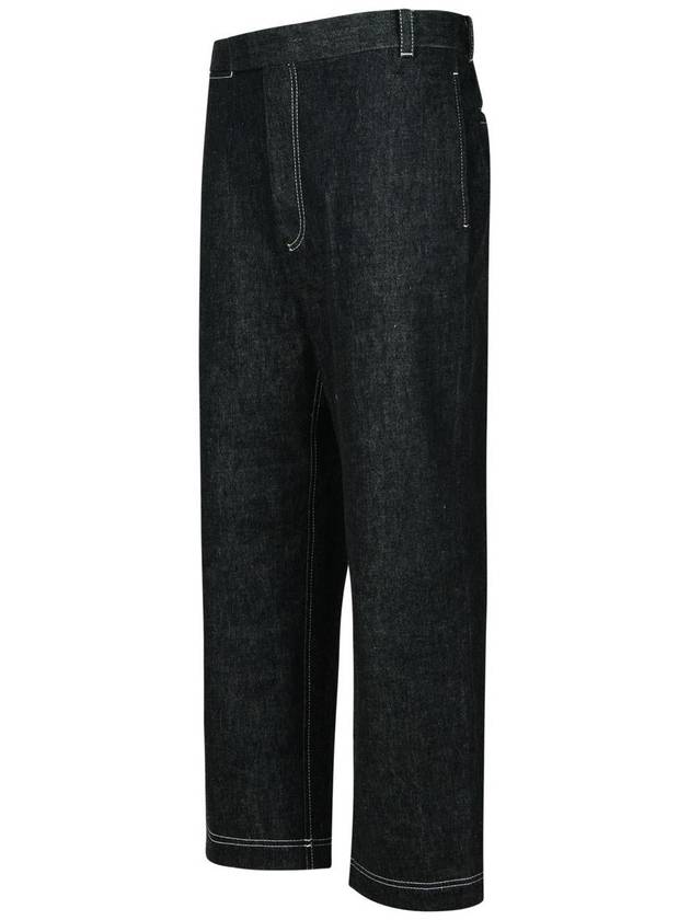 Thom Browne Black Cotton Trousers - THOM BROWNE - BALAAN 2