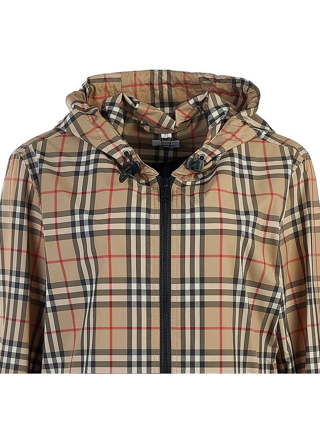 Women's Everton Vintage Check Hooded Jacket Beige - BURBERRY - BALAAN 5