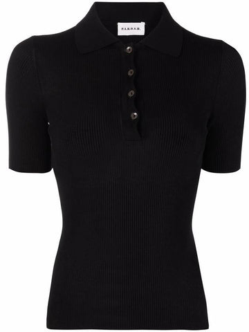 polo-collar knitted top - P.A.R.O.S.H. - BALAAN 1