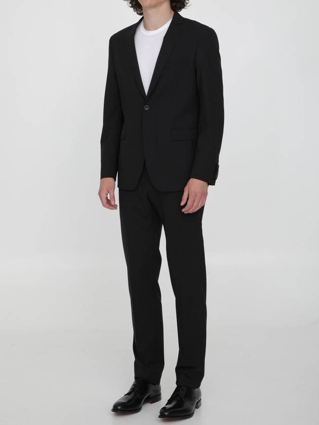 Black Stretch Wool Suit - TONELLO - BALAAN 2