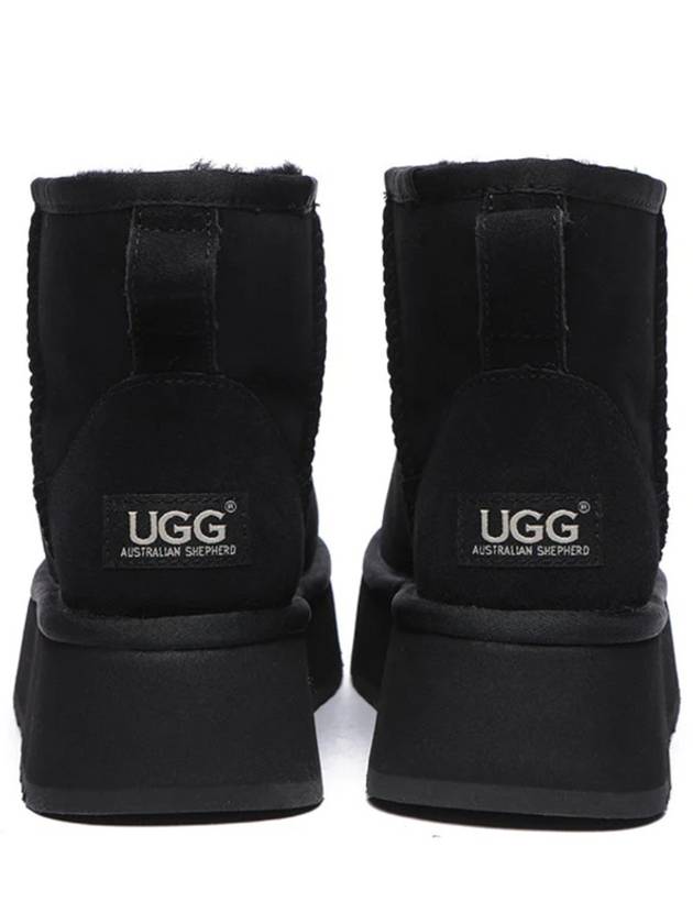 UGG Women's Classic Platform Mini Boots AU UGG Chestnut Black Gray AS3036 - EVER AUSTRALIA UGG - BALAAN 6