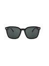 Geometric Frame Sunglasses Black - RAY-BAN - BALAAN 1