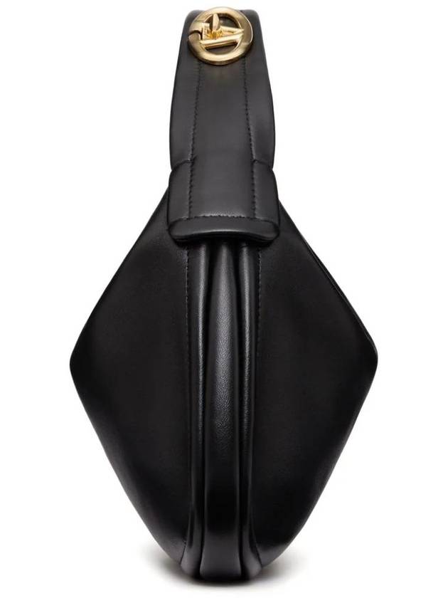 Go Hobo Signature Zip-Up Shoulder Bag Black - VALENTINO - BALAAN 8