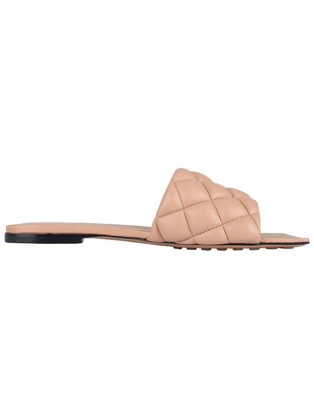 Padded Quilted Slippers Beige - BOTTEGA VENETA - BALAAN 5