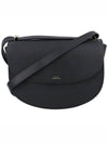 Half Moon Leather Cross Bag Black - A.P.C. - BALAAN 2