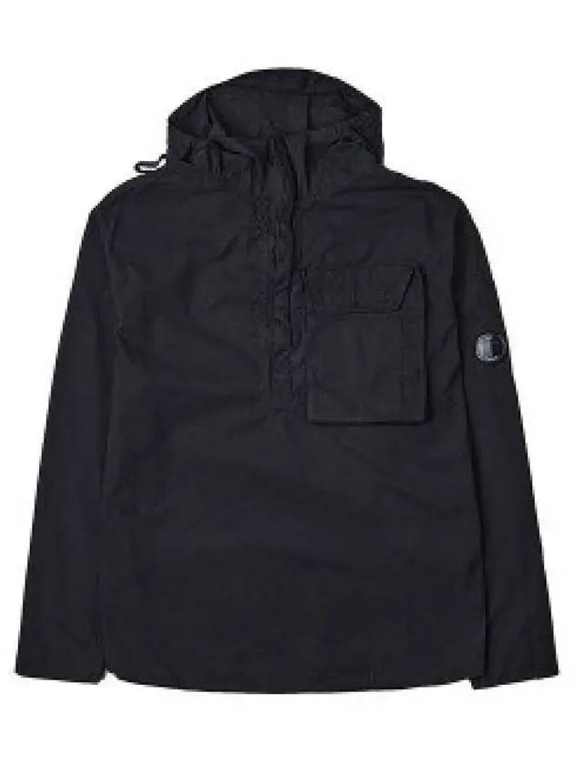 Gabardine Lens Long Sleeve Anorak Black - CP COMPANY - BALAAN 2