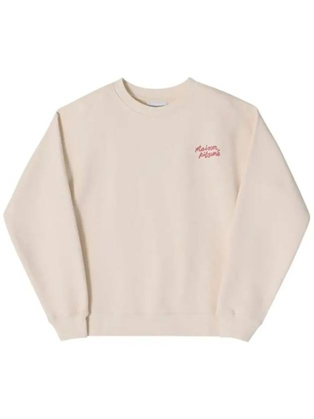 Handwriting Comfort Sweatshirt Pink - MAISON KITSUNE - BALAAN 5