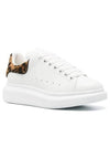 Leopard Tab Low Top Sneakers White - ALEXANDER MCQUEEN - BALAAN 3