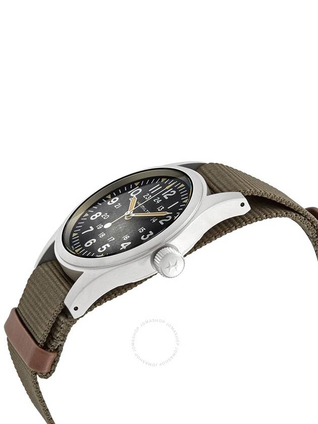 Khaki Field Mechanical 38MM Watch Green - HAMILTON - BALAAN 3