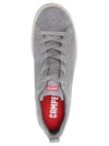 Runner Leather Low Top Sneakers Grey - CAMPER - BALAAN 5