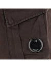 Men's Linen Bermuda Cargo Shorts Black - CP COMPANY - BALAAN 5