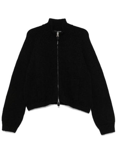 Ultra knit zip up jacket jet black - OUR LEGACY - BALAAN 1