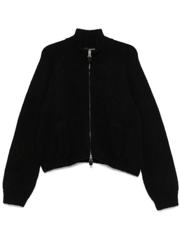 Ultra Knit Zip-Up Jacket Jet Black - OUR LEGACY - BALAAN 1