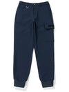 Brushed bonding pants NAVY MAN - MALBON GOLF - BALAAN 1