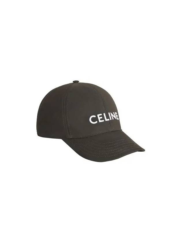 Logo Ball Cap Brown - CELINE - BALAAN 3