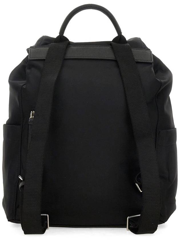 Virginia Flap Nylon Backpack Black - TORY BURCH - BALAAN 3