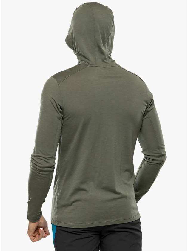 Ionia Merino Wool Hoodie Green - ARC'TERYX - BALAAN 4