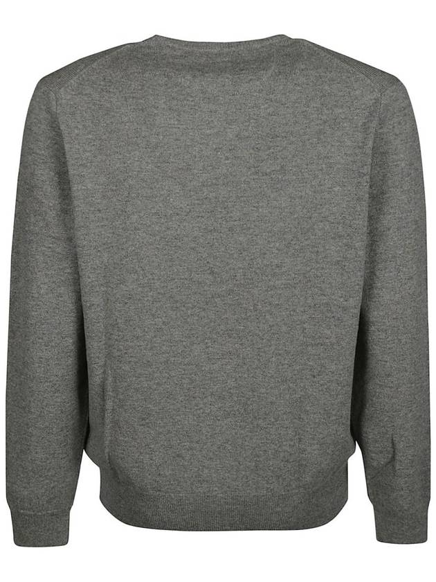 Logo Basic Pullover Knit Top Grey - POLO RALPH LAUREN - BALAAN 3