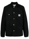 Logo Patch Michigan Jacket Black I031519 00E3K - CARHARTT - BALAAN 1