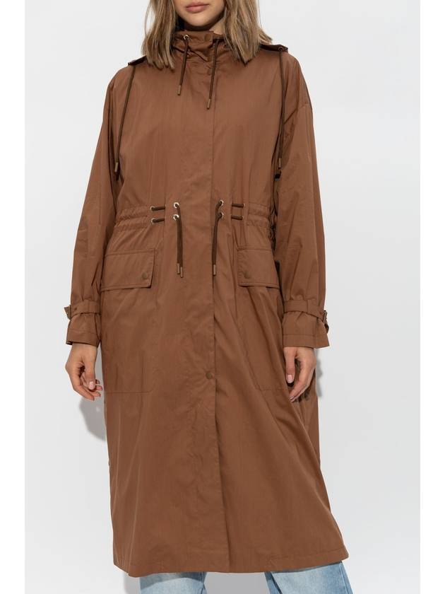 Max Mara Parka With Drawstring Augusta, Women's, Brown - MAX MARA - BALAAN 3