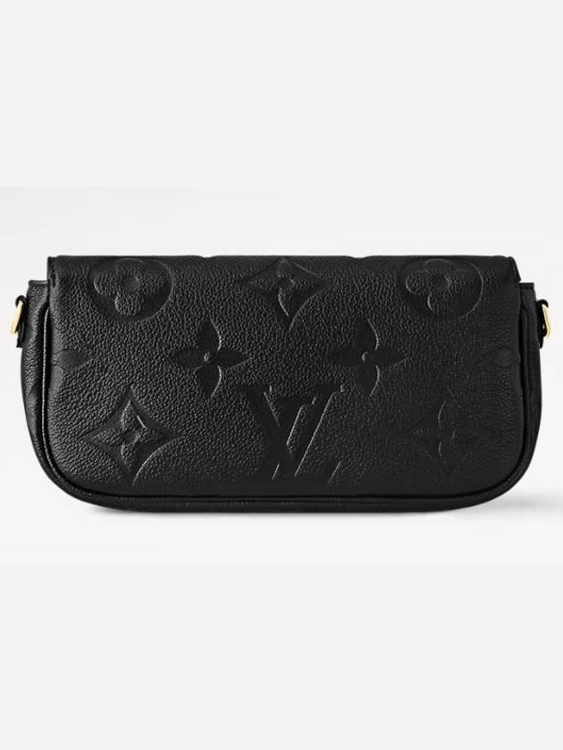 Women's Ivy Monogram Empreinte Chain Shoulder Bag Black - LOUIS VUITTON - BALAAN 7