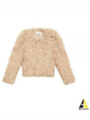 Faustin shearling cropped jacket MA0256FAB3D02I - ISABEL MARANT - BALAAN 2