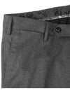 Slim fit wool cotton brown pants - PT TORINO - BALAAN 4