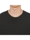 Men's Round Neck Sweatshirt Black - CP COMPANY - BALAAN 7