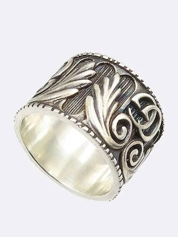 551895 925 Silver Angel Double G Ring No 14 - GUCCI - BALAAN 1