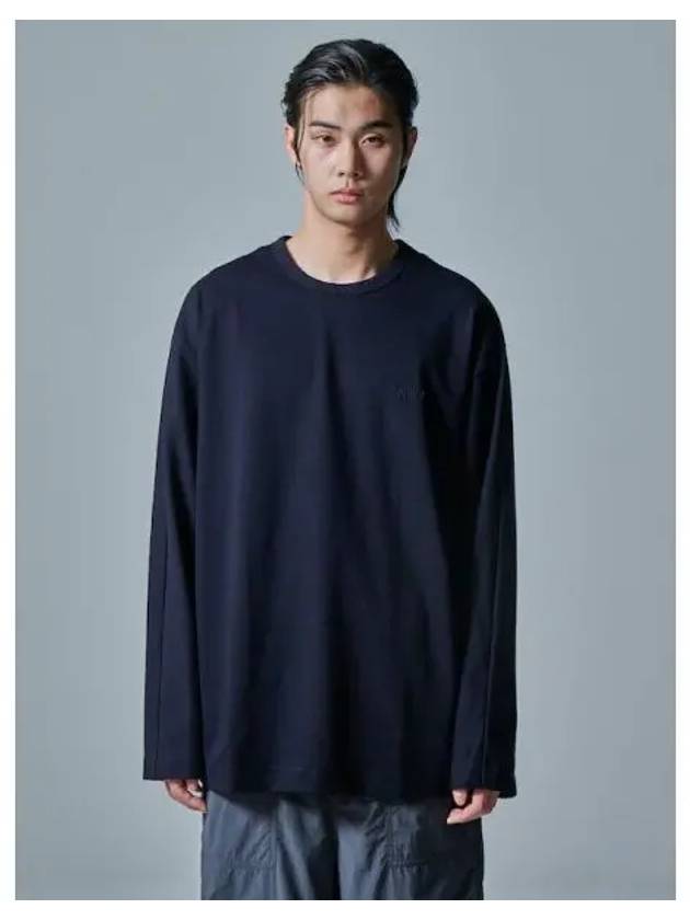 Core Essential Single Long Sleeve Navy Domestic Product GM0024060444464 - JUUN.J - BALAAN 1