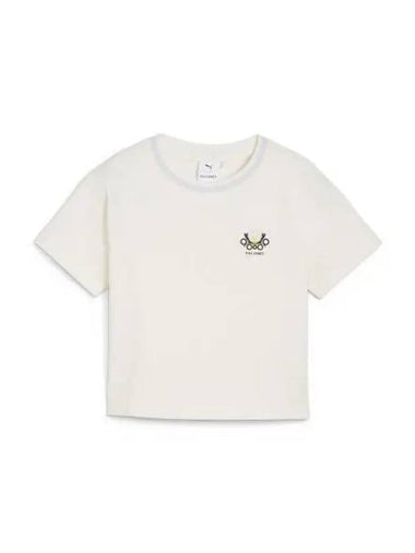 Palomo Baby Short Sleeve T-Shirt White - PUMA - BALAAN 1