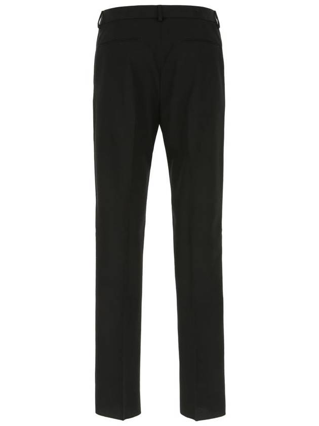 Men's Wool Slacks Black - VALENTINO - BALAAN 3