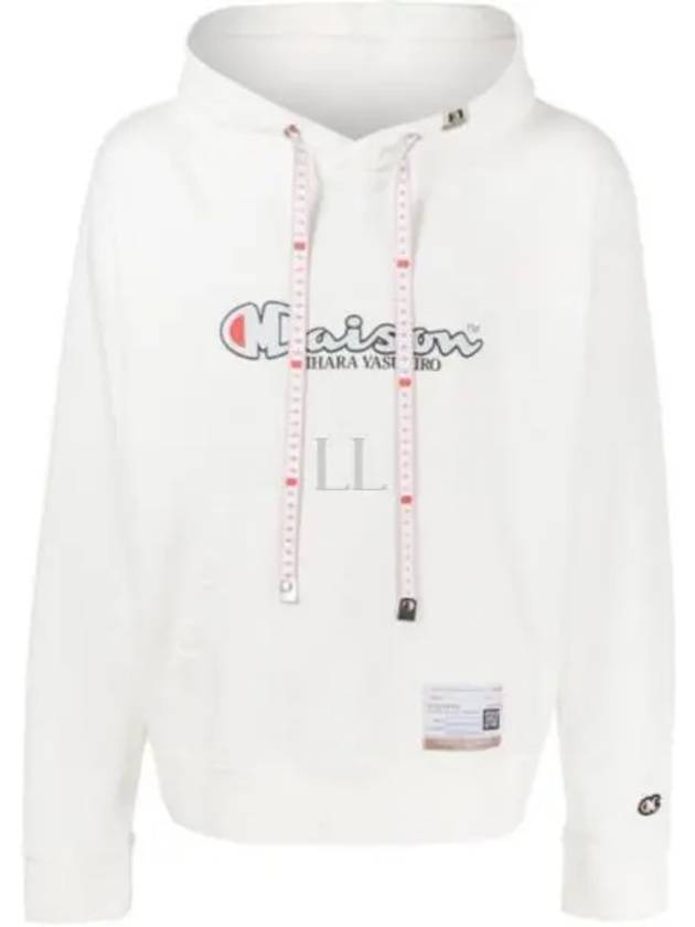 A09HD711 White Logo Hood - MIHARA YASUHIRO - BALAAN 1