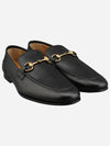 Jordaan Leather Loafers Black - GUCCI - BALAAN 2