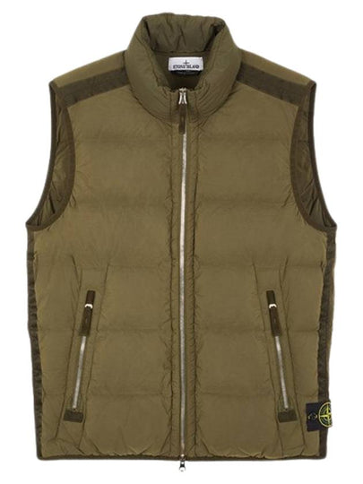 Seamless Tunnel Vest Khaki - STONE ISLAND - BALAAN 2