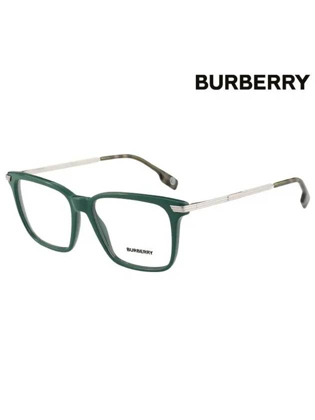 Eyewear Square Acetate Eyeglasses Green - BURBERRY - BALAAN 3