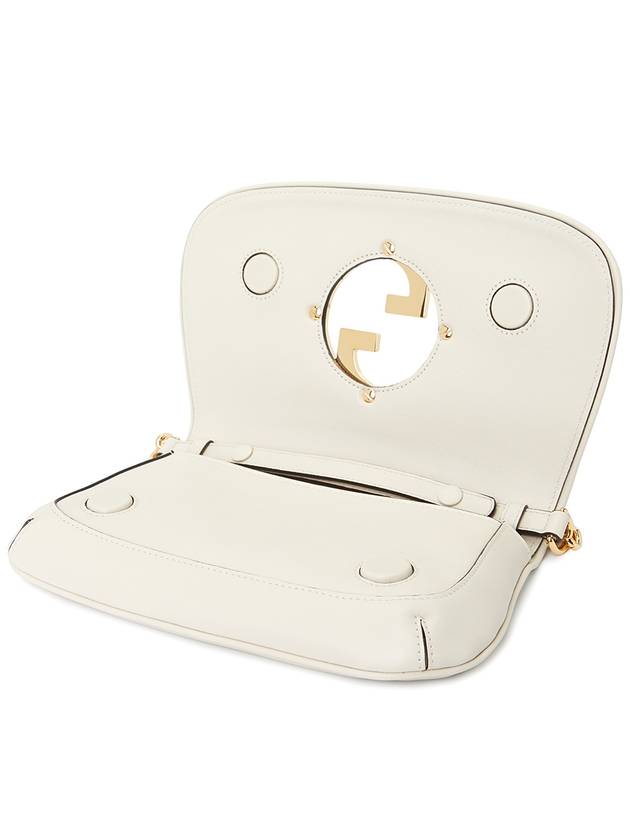 Blondie Interlocking G Shoulder Bag White - GUCCI - BALAAN 7