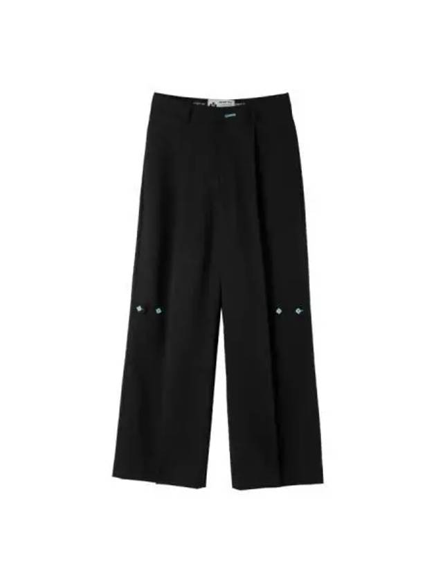 button trousers black - HERETIC - BALAAN 1