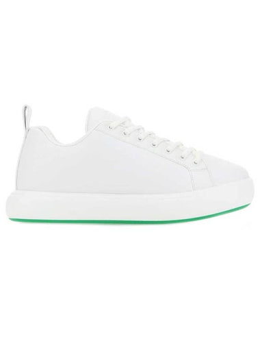 Pillow Leather Low Top Sneakers White - BOTTEGA VENETA - BALAAN 1