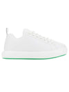 Pillow Leather Low Top Sneakers White - BOTTEGA VENETA - BALAAN 1