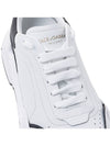 Black Tab Low Top Sneakers White - DOLCE&GABBANA - BALAAN 9