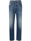 2020 D-Viker Straight Jeans Blue - DIESEL - BALAAN 2