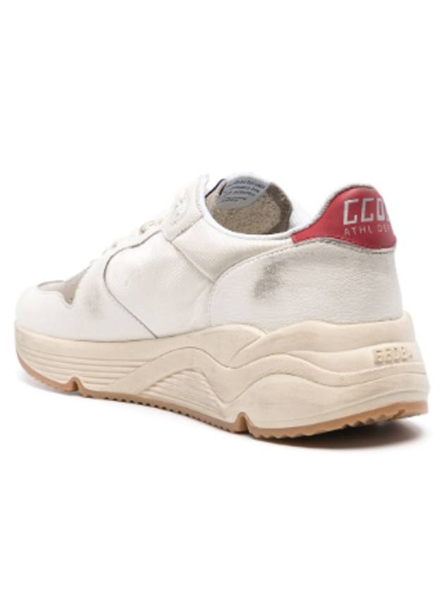 Running Sole Leather Low Top Sneakers White - GOLDEN GOOSE - BALAAN 8