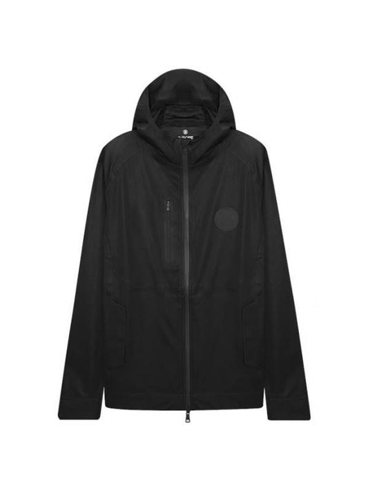 Men's Repeller Soft Shell Hooded Jacket Black - G/FORE - BALAAN 1