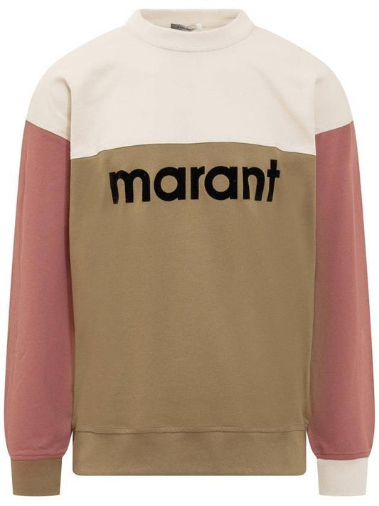 AFTONE Logo Cotton Sweatshirt - ISABEL MARANT - BALAAN.