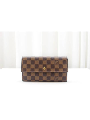 Louis Vuitton Damier Port Tresso 3 fold long wallet N61215 - CARTIER - BALAAN 1