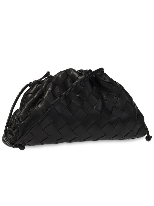 Intrecciato Mini Pouch Bag Black - BOTTEGA VENETA - BALAAN 5