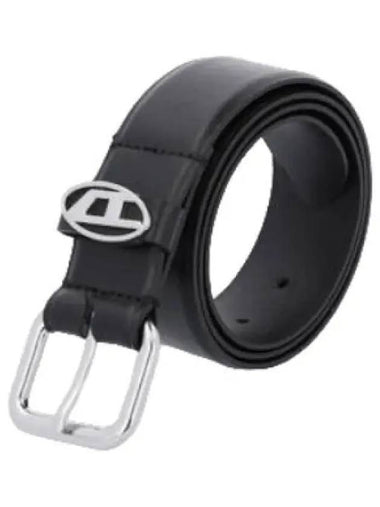 Oval loop belt black - DIESEL - BALAAN 1